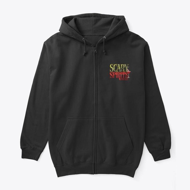 Logo Zippered Hoodie